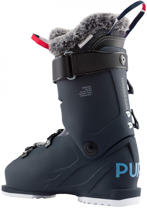 Clapari dama Rossignol PURE PRO 100 - Blue black [2]