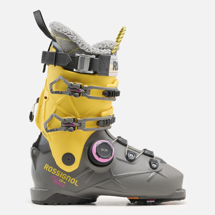 Clapari Schi Barbati Rossignol Alltrack 130 BOA-  High Volume Gripwalk - Steel Grey/Yellow [1]