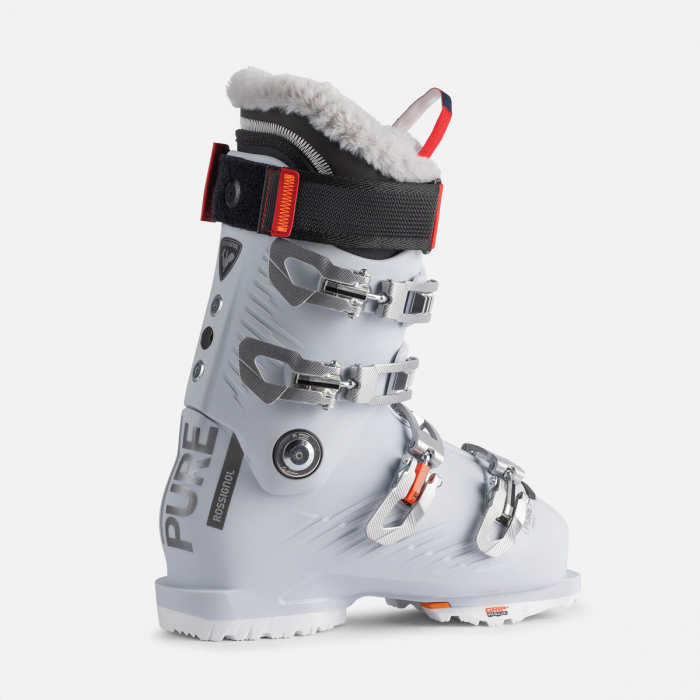 Clapari Schi Femei Rossignol PURE PRO 90 Gripwalk - Snow Grey [4]