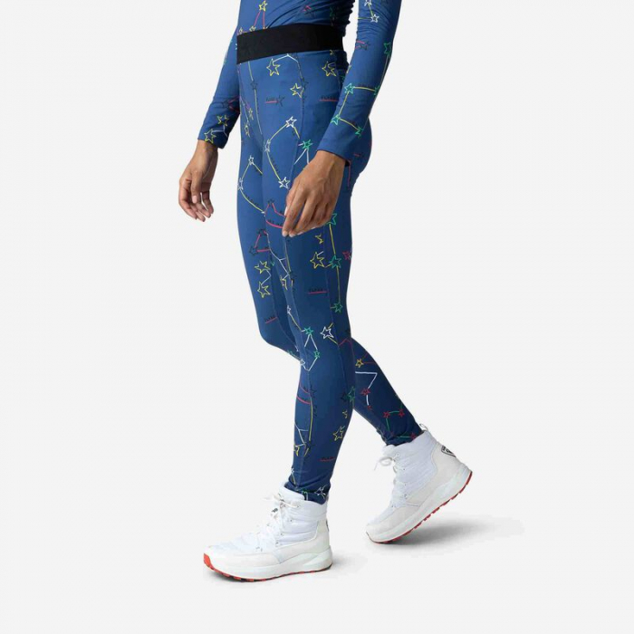Colanti dama Rossignol JCC W BOOSTER Tights Cosmic blue [3]