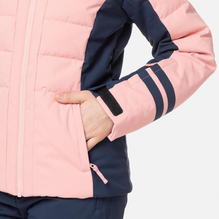 Geaca schi fete Rossignol GIRL POLYDOWN - Cooper pink [6]