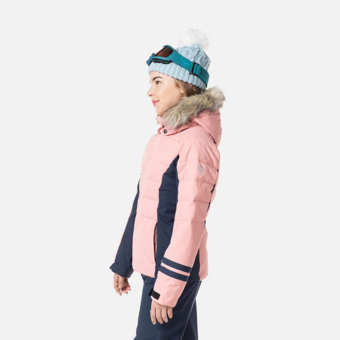 Geaca schi fete Rossignol GIRL POLYDOWN - Cooper pink [3]