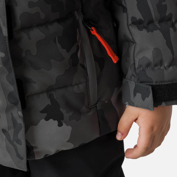 Geaca schi baieti Rossignol KID FLOCON PR Camo grey [4]