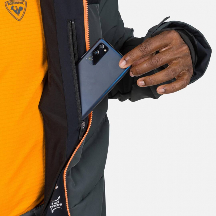 Geaca schi barbati Rossignol BLACKSIDE PUFFY Onyx grey [9]