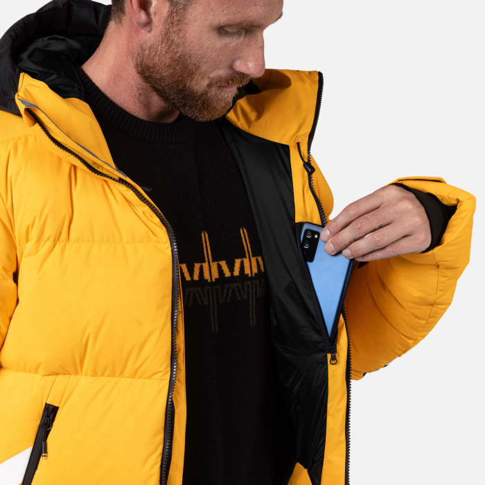 Geaca schi barbati Rossignol DAILLE DOWN Saffron Yellow [5]