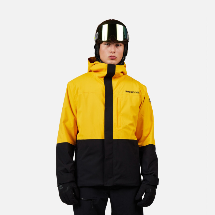 Geaca schi barbati Rossignol DESAFIO 2L SHELL Saffron Yellow [1]
