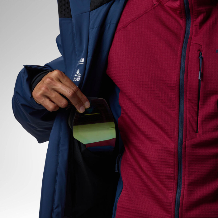 Geaca schi barbati Rossignol - M 4WS Blackside insulated - Dark navy [10]