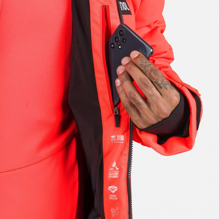 Geaca schi barbati Rossignol HERO BLACKSIDE PUFFY Neon red [13]
