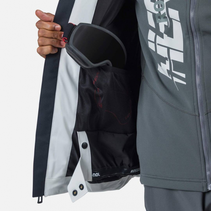 Geaca schi barbati Rossignol HERO BLACKSIDE PUFFY Softy grey [18]