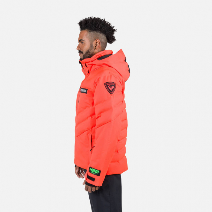 Geaca schi barbati Rossignol HERO BLACKSIDE PUFFY Neon red [2]