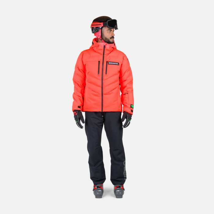 Geaca schi barbati Rossignol HERO BLACKSIDE PUFFY Neon red [10]