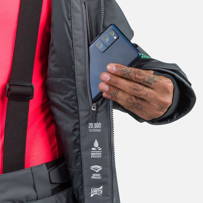 Geaca schi barbati Rossignol HERO VELIKA Onyx grey [8]