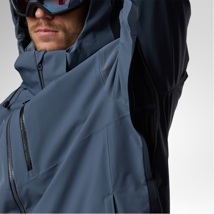 Geaca schi barbati Rossignol - M 4WS Blackside insulated - Turbulence/black [15]