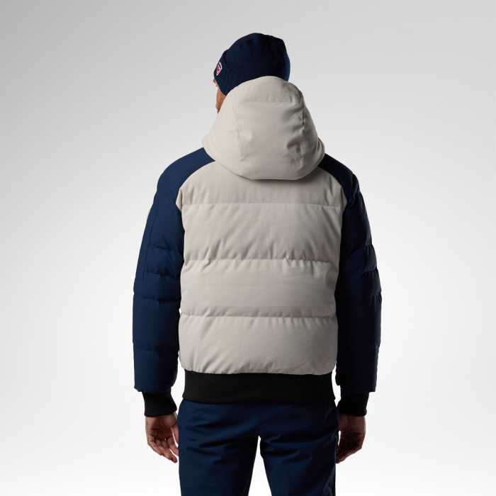 Geaca schi barbati Rossignol - M Resort Corduroy down bomber - Silver cloud/dark navy [3]