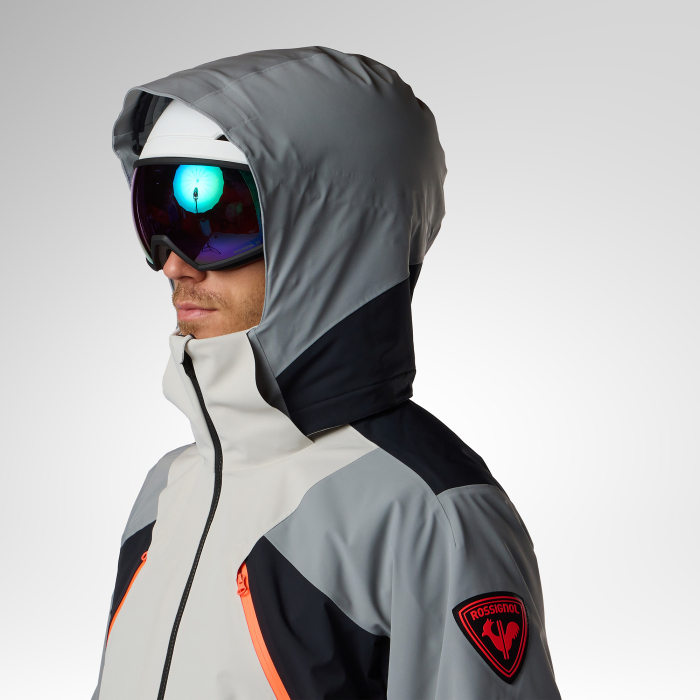 Geaca schi barbati Rossignol - M Hero 4WS insulated - Light grey [12]