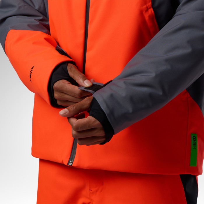Geaca schi barbati Rossignol - M Hero insulated - Neon red [4]