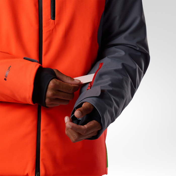 Geaca schi barbati Rossignol - M Hero insulated - Neon red [8]