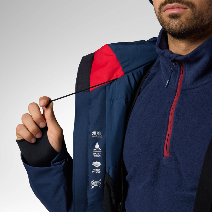 Geaca schi barbati Rossignol - M Velika insulated - Sports red/dark navy [12]