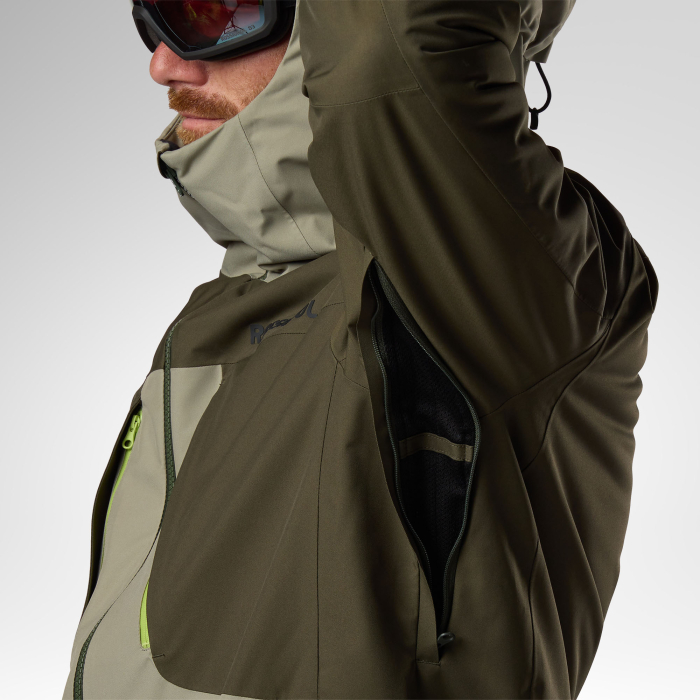 Geaca schi barbati Rossignol - M Velika insulated - Vetiver/olive shadow [11]