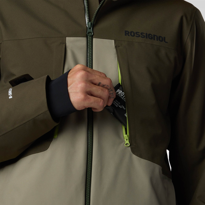 Geaca schi barbati Rossignol - M Velika insulated - Vetiver/olive shadow [5]