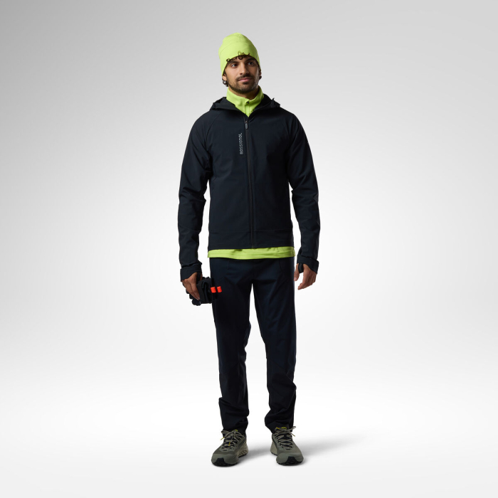 Geaca schi barbati Rossignol - M Venon wind hoodie - Black [9]
