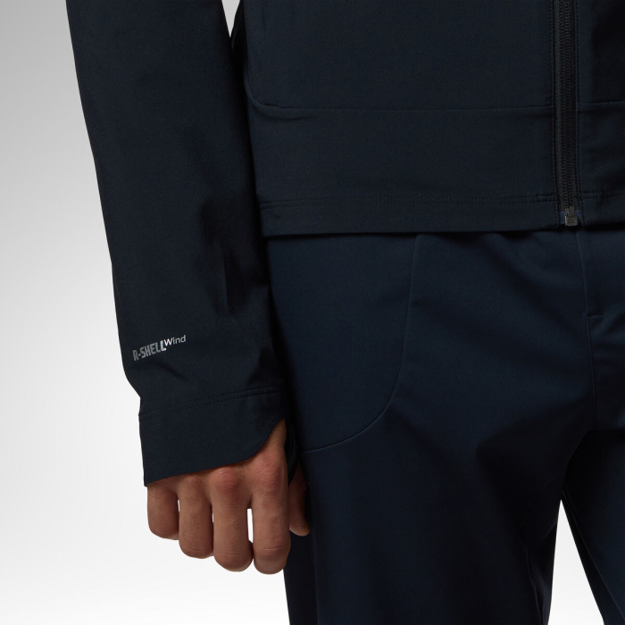 Geaca schi barbati Rossignol - M Venon wind hoodie - Black [6]