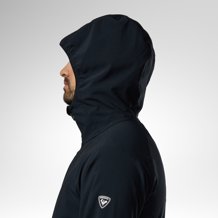 Geaca schi barbati Rossignol - M Venon wind hoodie - Black [8]
