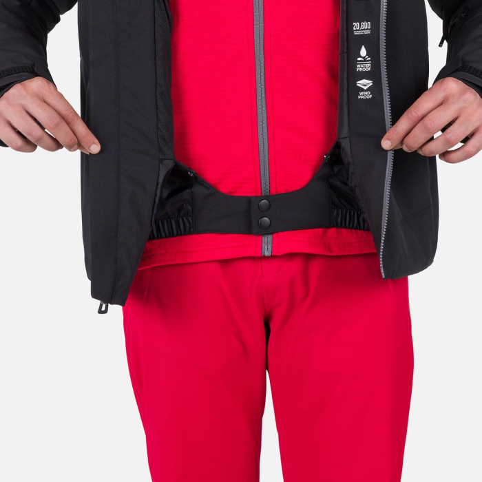 Geaca schi barbati Rossignol STRAWPILE Black [5]