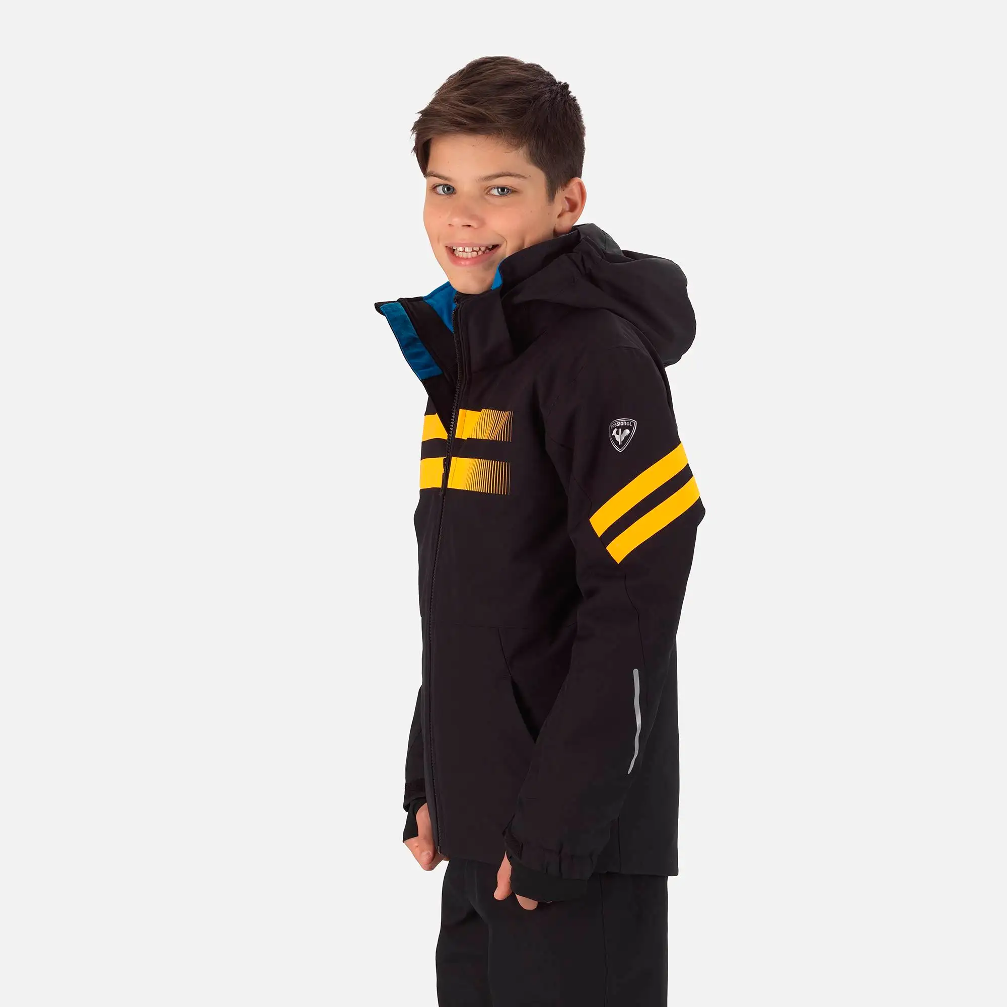Geaca schi copii Rossignol BOY Course Black [3]