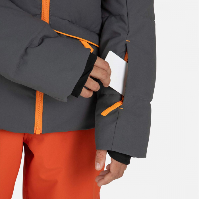 Geaca schi copii Rossignol BOY SIZ Soft grey [10]