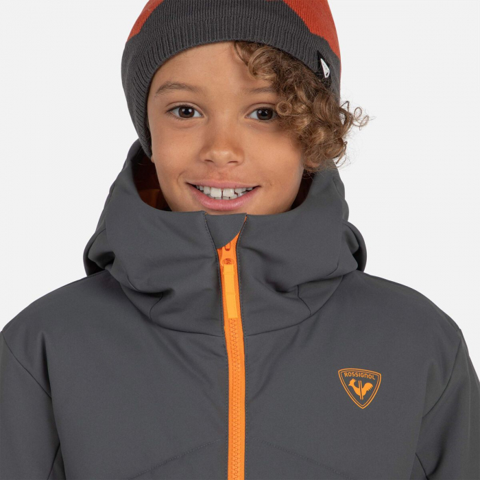 Geaca schi copii Rossignol BOY SIZ Soft grey [4]
