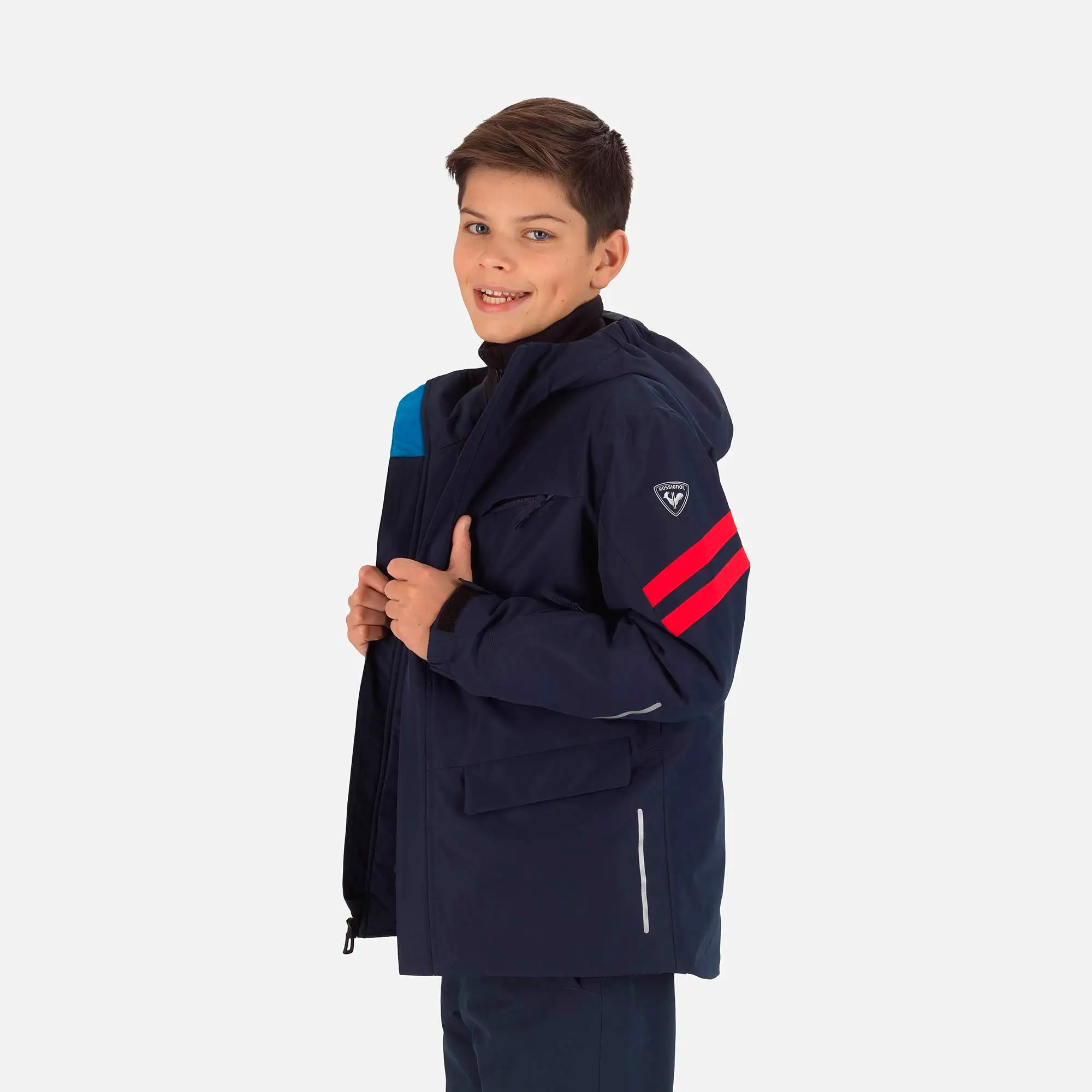Geaca schi copii Rossignol BOY REACT Dark navy [3]