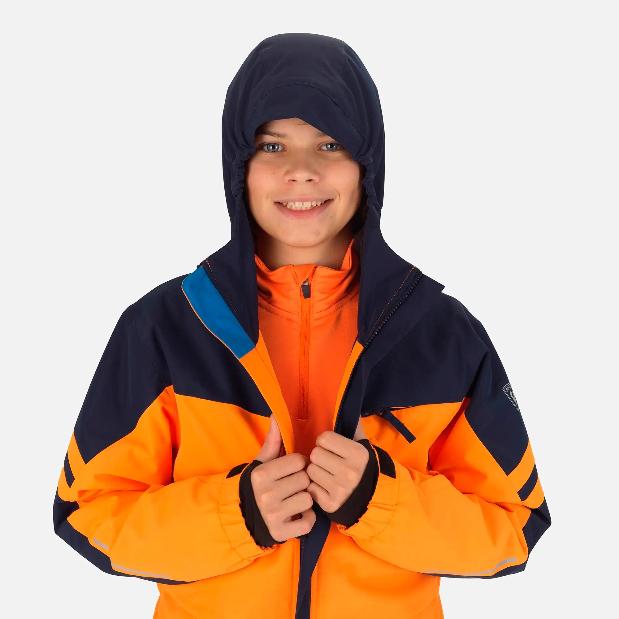 Geaca schi copii Rossignol BOY REACT Mango [4]