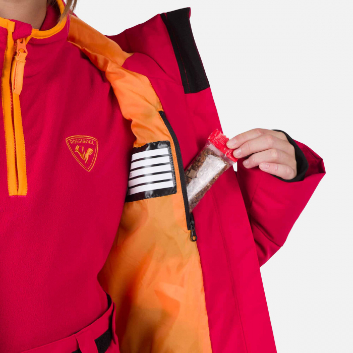 Geaca schi copii Rossignol GIRL STACI Ruby red [5]