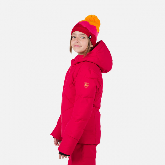 Geaca schi copii Rossignol GIRL STACI Ruby red [2]