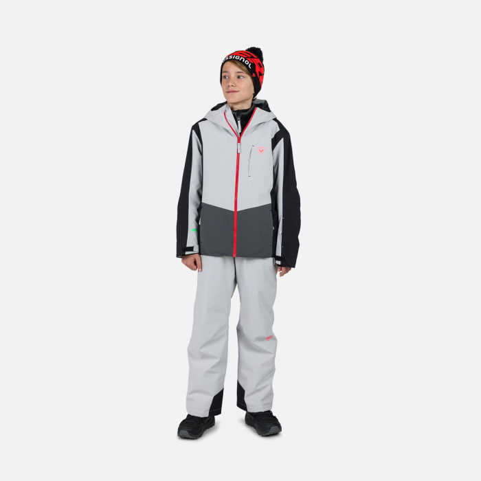 Geaca schi copii Rossignol BOY HERO VELIKA Soft grey [4]