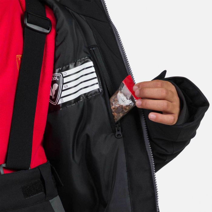 Geaca schi copii Rossignol JR STRAWPILE Black [11]