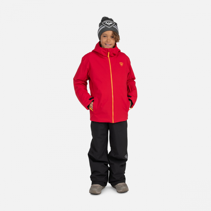 Geaca schi copii Rossignol JR STRAWPILE Ruby red [2]
