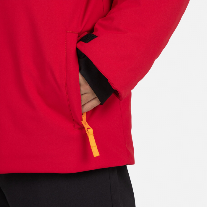 Geaca schi copii Rossignol JR STRAWPILE Ruby red [7]