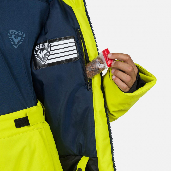 Geaca schi copii Rossignol JR STRAWPILE Fresh green [10]