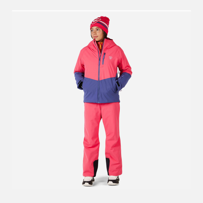 Geaca schi copii Rossignol JR WISPILE Fresh green [2]