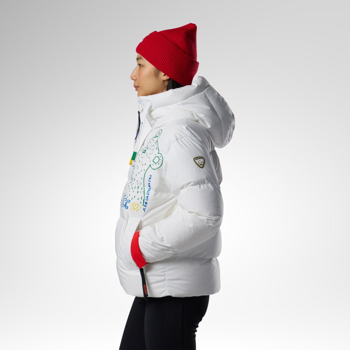 Geaca schi dama Rossignol JCC W Allsnow down ski jacket White [4]
