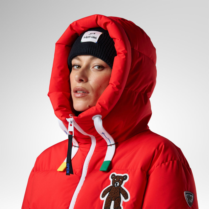 Geaca schi dama Rossignol JCC W Allsnow down ski jacket Red [9]