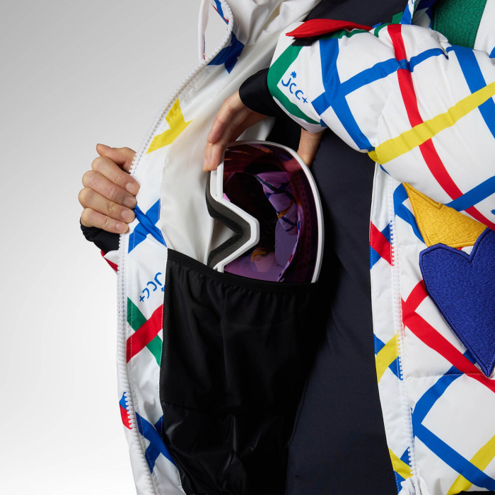 Geaca schi dama Rossignol JCC W Allsnow down ski jacket Multicolor print [7]