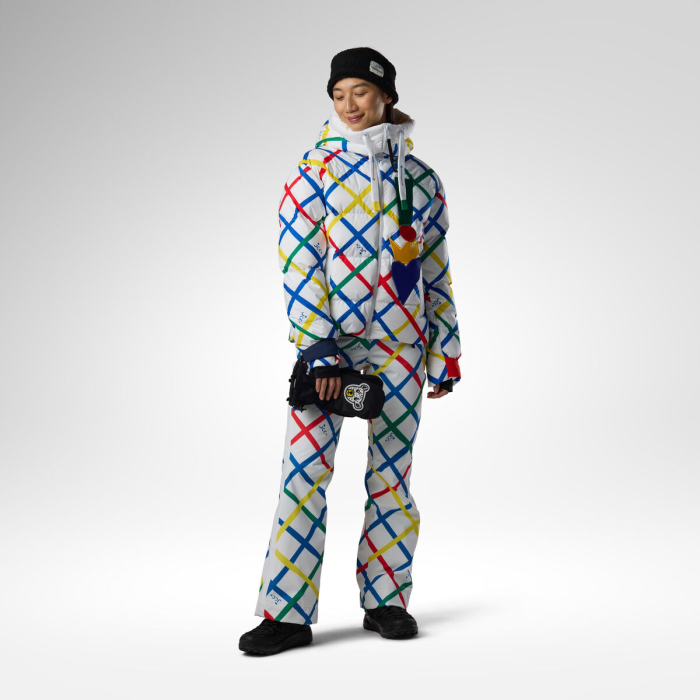 Geaca schi dama Rossignol JCC W Allsnow down ski jacket Multicolor print [10]