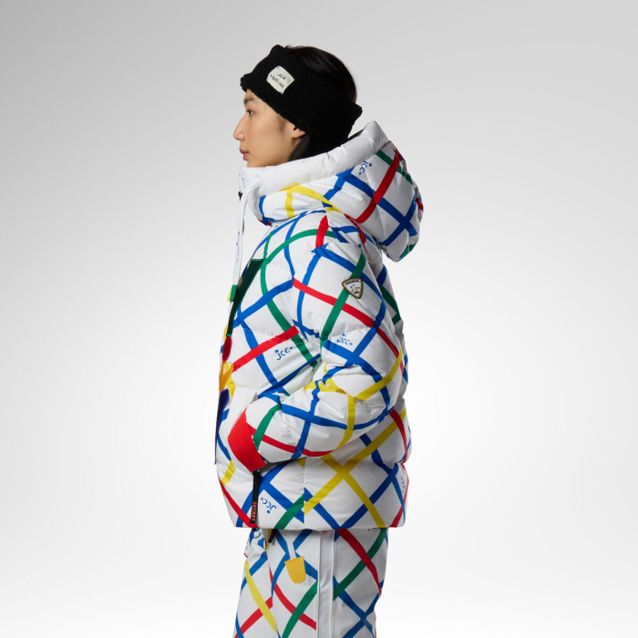 Geaca schi dama Rossignol JCC W Allsnow down ski jacket Multicolor print [3]