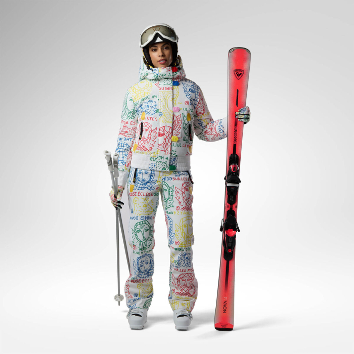 Geaca schi dama Rossignol JCC W Bomber ski jacket Angels light [10]