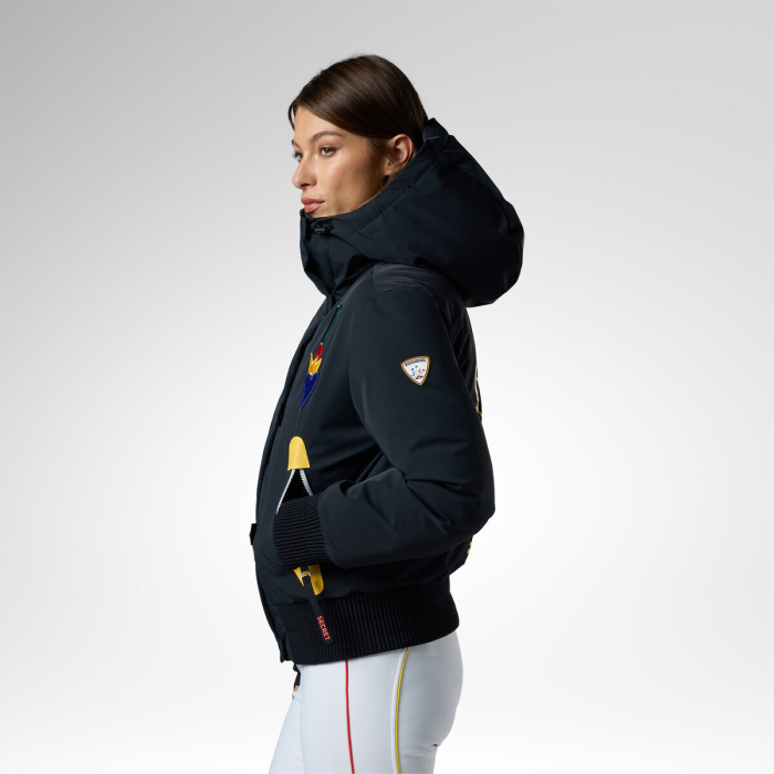 Geaca schi dama Rossignol JCC W Bomber ski jacket Black [3]