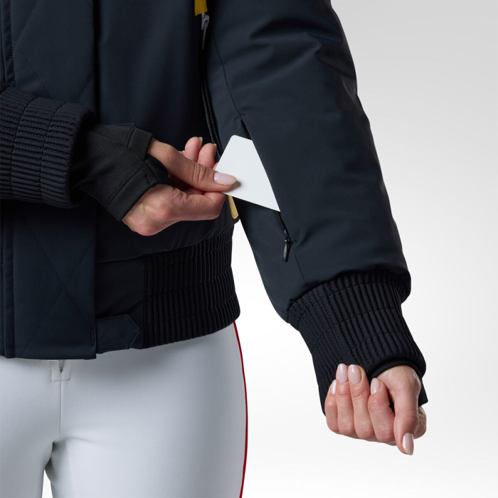 Geaca schi dama Rossignol JCC W Bomber ski jacket Black [9]