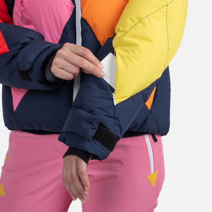Geaca schi dama Rossignol JCC - W DIAMOND Down Bomber Cosmic blue [9]